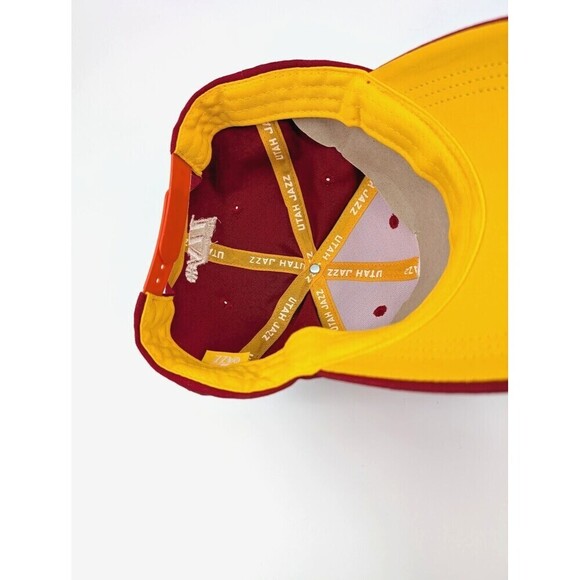 NBA Utah Jazz Hat Red Signed #33 Tyler Cavanaugh #34 Ekpe Udoh Snapback 2018-19 - Picture 11 of 14